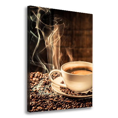 Quadro foto su tela verticale Caffè aromatico