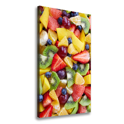 Quadro su tela canvas verticale Frutta a fette