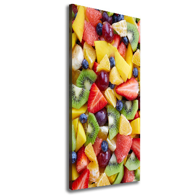 Quadro su tela canvas verticale Frutta a fette