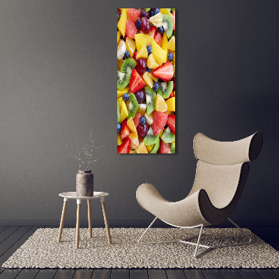 Quadro su tela canvas verticale Frutta a fette