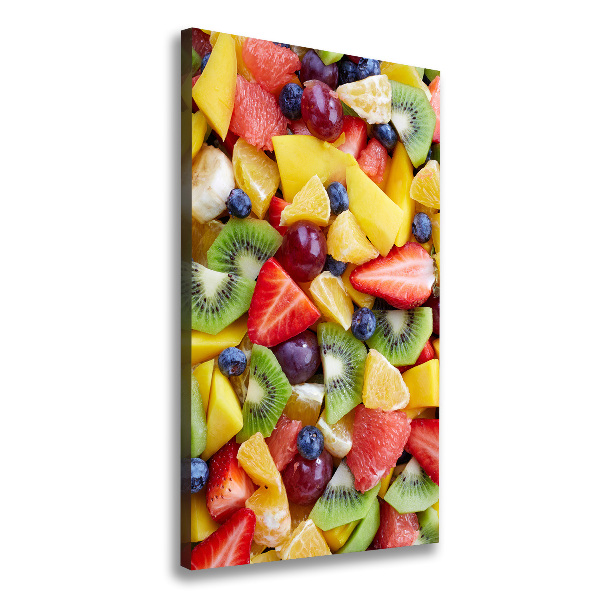 Quadro su tela canvas verticale Frutta a fette