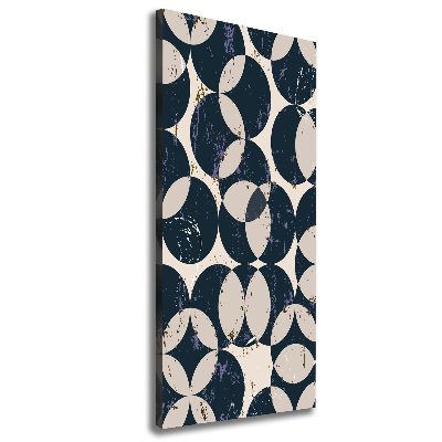 Quadro su tela canvas verticale Sfondo geometrico