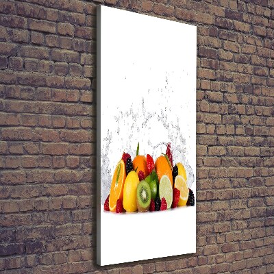 Quadro foto su tela verticale Frutta