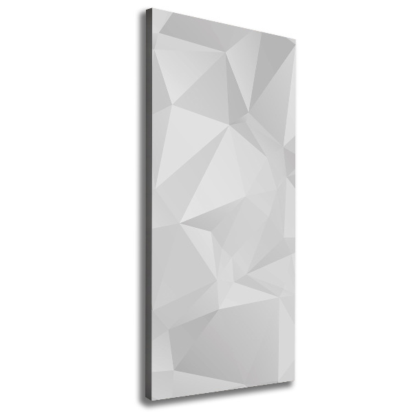 Quadro su tela canvas verticale Triangoli astratti