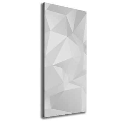 Quadro su tela canvas verticale Triangoli astratti