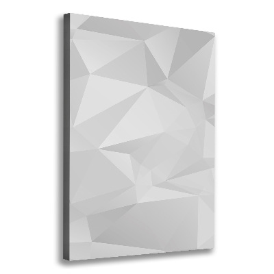 Quadro su tela canvas verticale Triangoli astratti