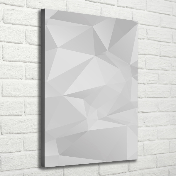 Quadro su tela canvas verticale Triangoli astratti