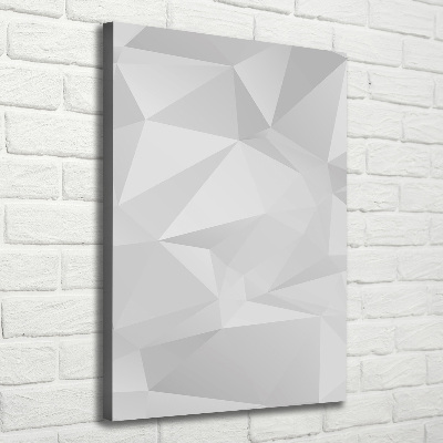 Quadro su tela canvas verticale Triangoli astratti