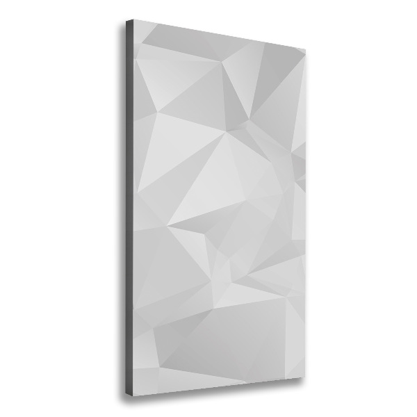 Quadro su tela canvas verticale Triangoli astratti