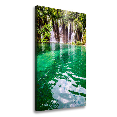Stampa quadro su tela verticale Laghi di Plitvice