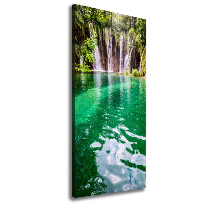 Stampa quadro su tela verticale Laghi di Plitvice