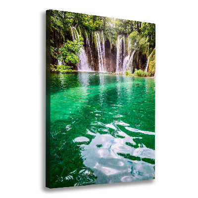 Stampa quadro su tela verticale Laghi di Plitvice