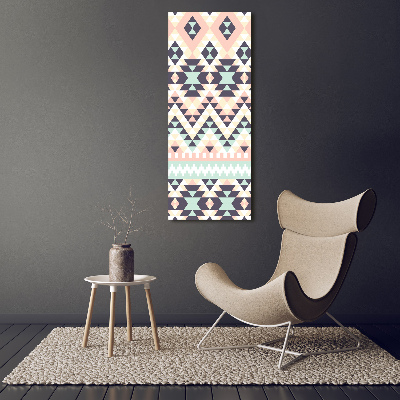 Quadro foto su tela verticale Di origine etnica