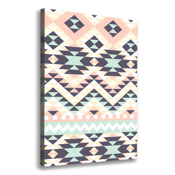 Quadro foto su tela verticale Di origine etnica