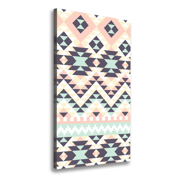 Quadro foto su tela verticale Di origine etnica