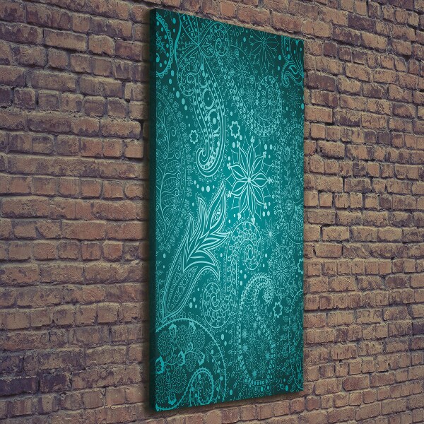 Quadro foto su tela verticale Ornamenti