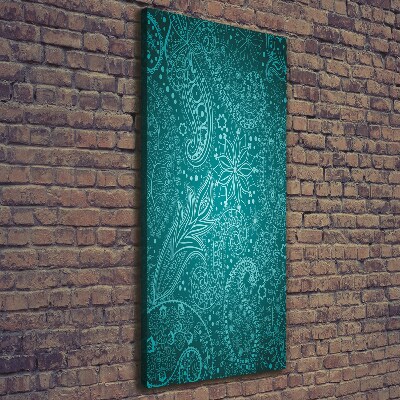 Quadro foto su tela verticale Ornamenti
