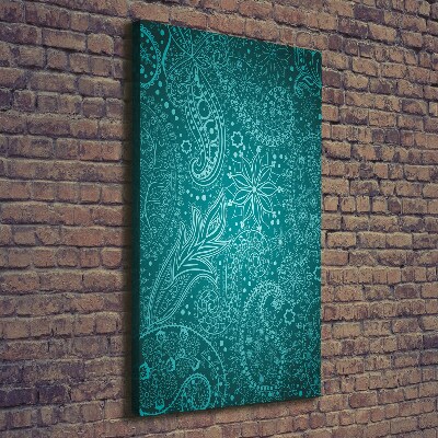 Quadro foto su tela verticale Ornamenti