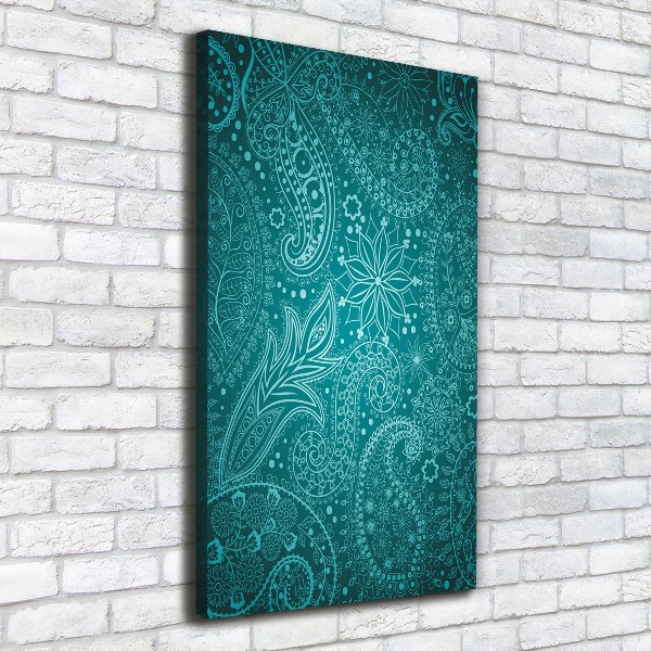 Quadro foto su tela verticale Ornamenti