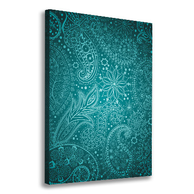 Quadro foto su tela verticale Ornamenti