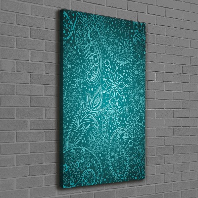 Quadro foto su tela verticale Ornamenti
