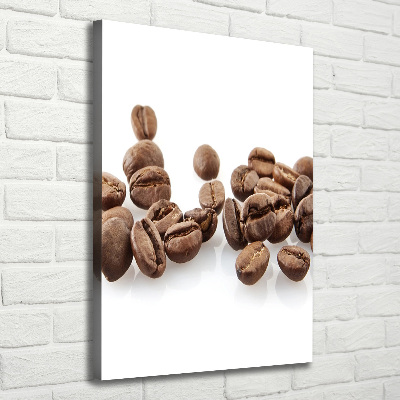 Stampa quadro su tela verticale Chicchi di caffè