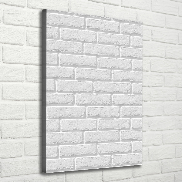 Stampa quadro su tela verticale Muro di mattoni