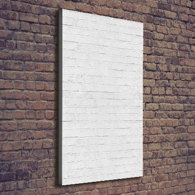 Quadro su tela canvas verticale Muro di mattoni