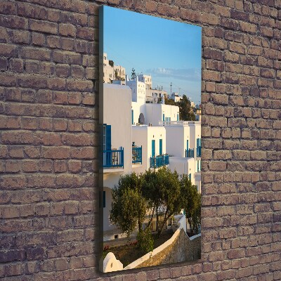 Quadro su tela canvas verticale Mykonos, Grecia