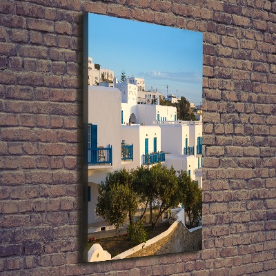 Quadro su tela canvas verticale Mykonos, Grecia