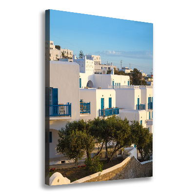Quadro su tela canvas verticale Mykonos, Grecia