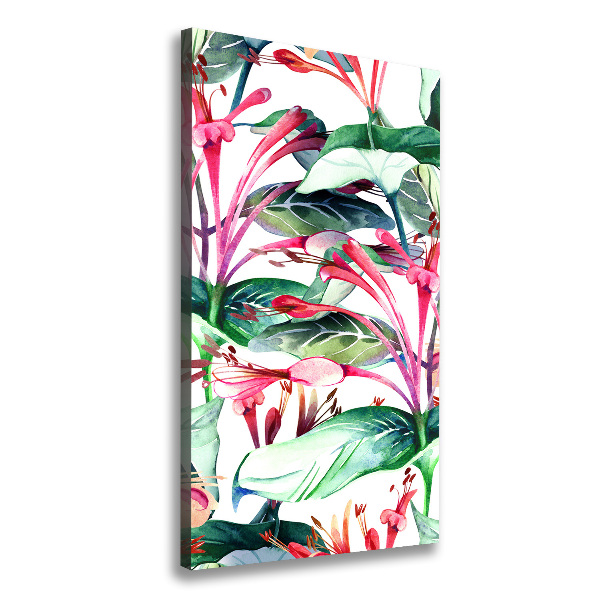 Stampa quadro su tela verticale Caprifoglio