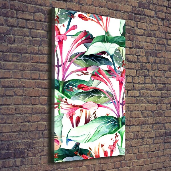 Stampa quadro su tela verticale Caprifoglio