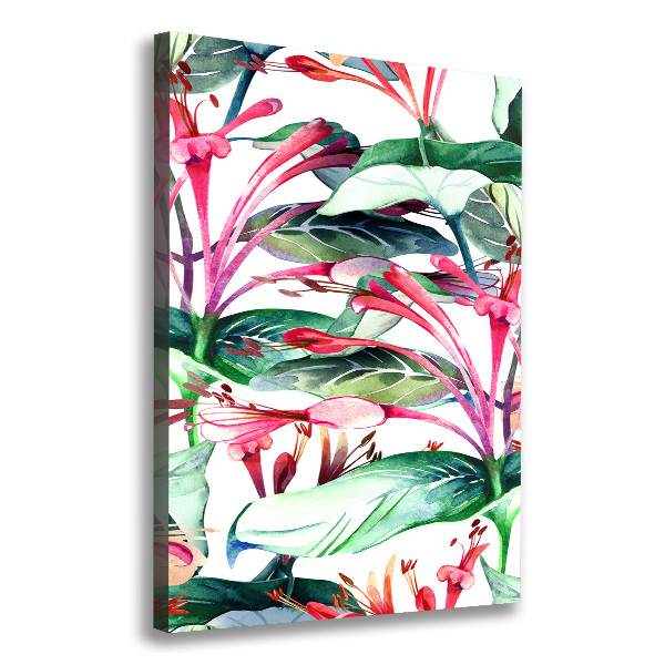 Stampa quadro su tela verticale Caprifoglio