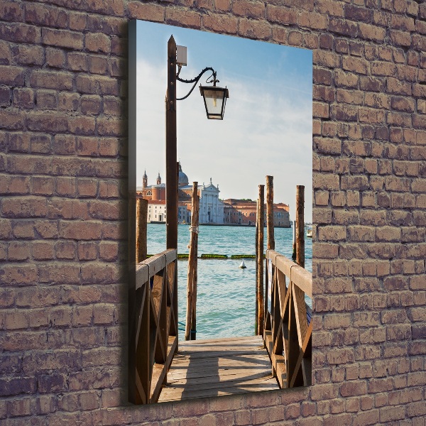 Stampa quadro su tela verticale Venezia, Italia