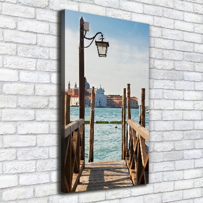 Stampa quadro su tela verticale Venezia, Italia