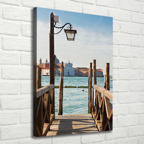 Stampa quadro su tela verticale Venezia, Italia