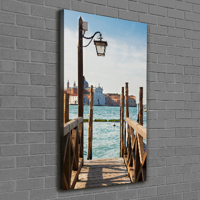 Stampa quadro su tela verticale Venezia, Italia