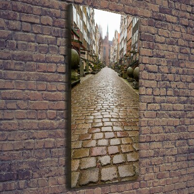Quadro su tela canvas verticale Danzica, Polonia