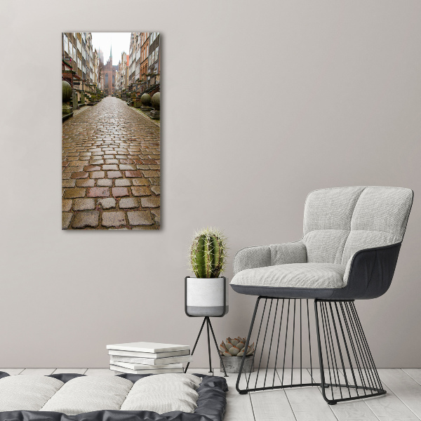Quadro su tela canvas verticale Danzica, Polonia