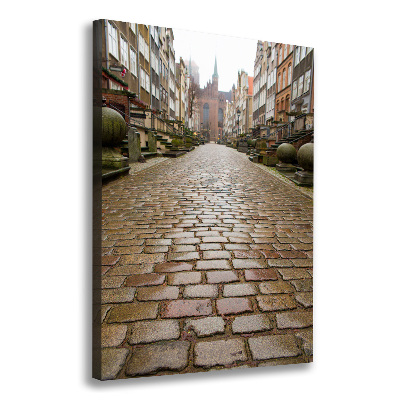 Quadro su tela canvas verticale Danzica, Polonia
