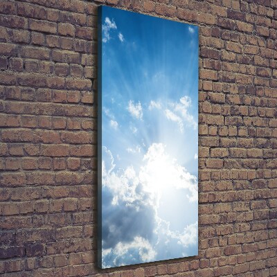 Quadro su tela canvas verticale Nuvole nel cielo