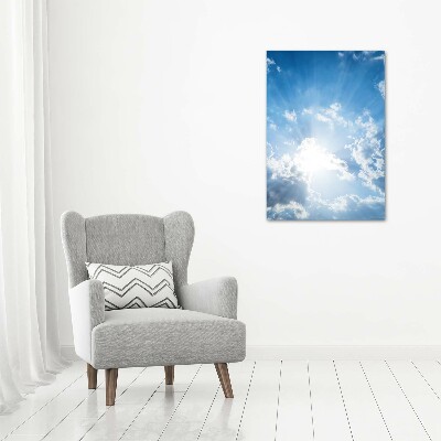 Quadro su tela canvas verticale Nuvole nel cielo