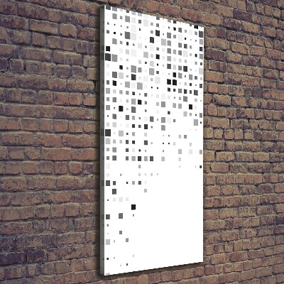 Quadro foto su tela verticale Quadrati di astrazione