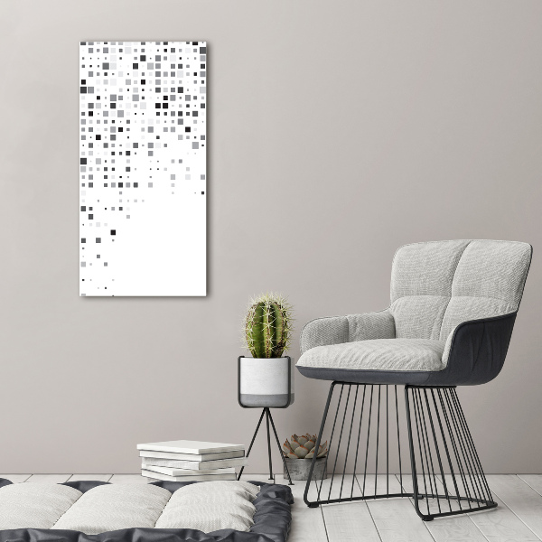 Quadro foto su tela verticale Quadrati di astrazione