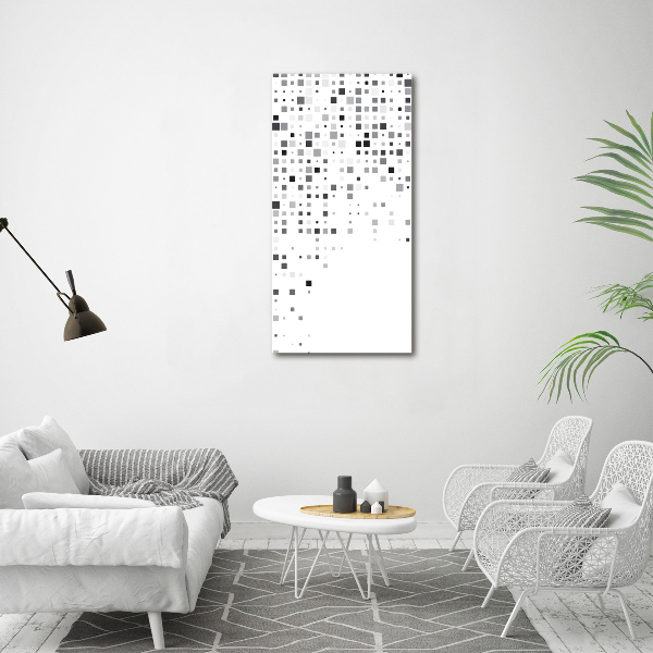 Quadro foto su tela verticale Quadrati di astrazione