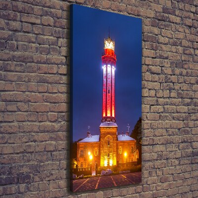 Quadro foto su tela verticale Niecorze, Polonia