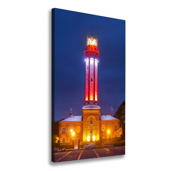 Quadro foto su tela verticale Niecorze, Polonia