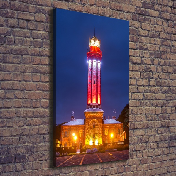 Quadro foto su tela verticale Niecorze, Polonia