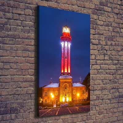 Quadro foto su tela verticale Niecorze, Polonia